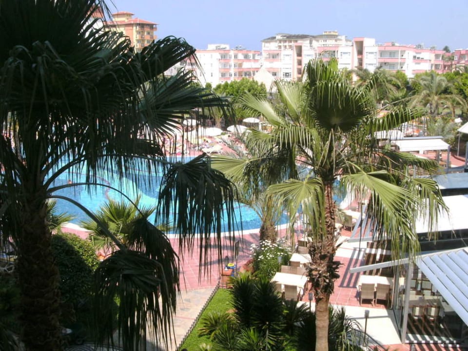 Blick vom Zimmer My Home Resort