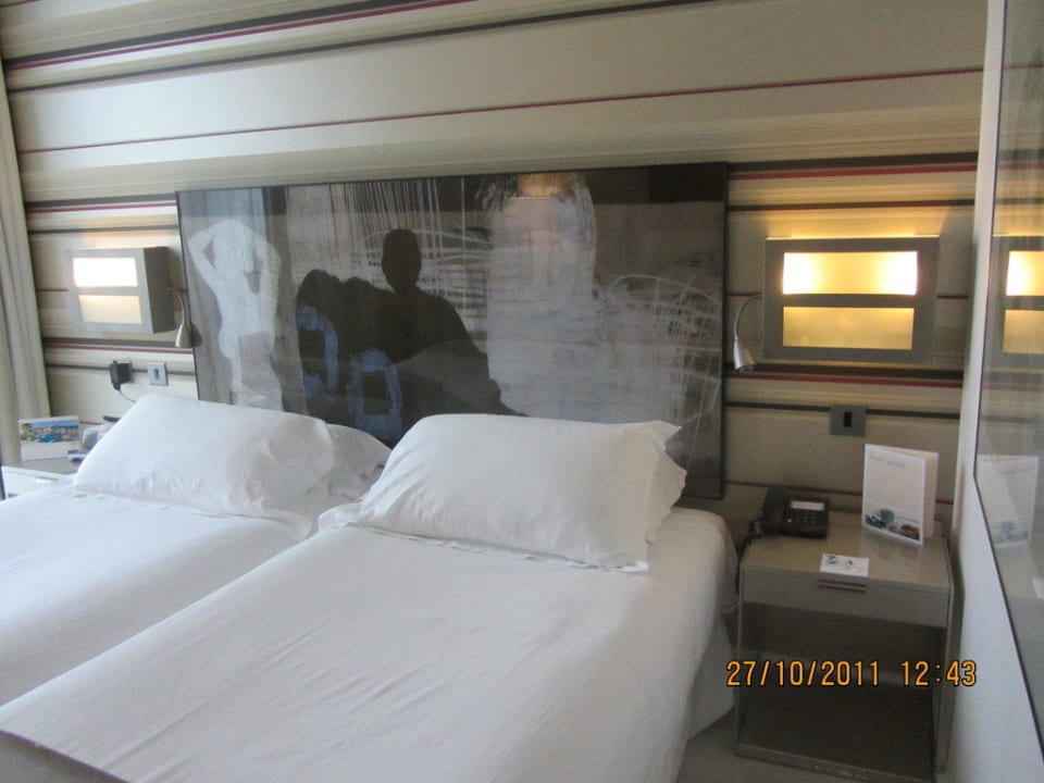 Zimmer mit separaten Single-Beds Hotel H10 London Waterloo