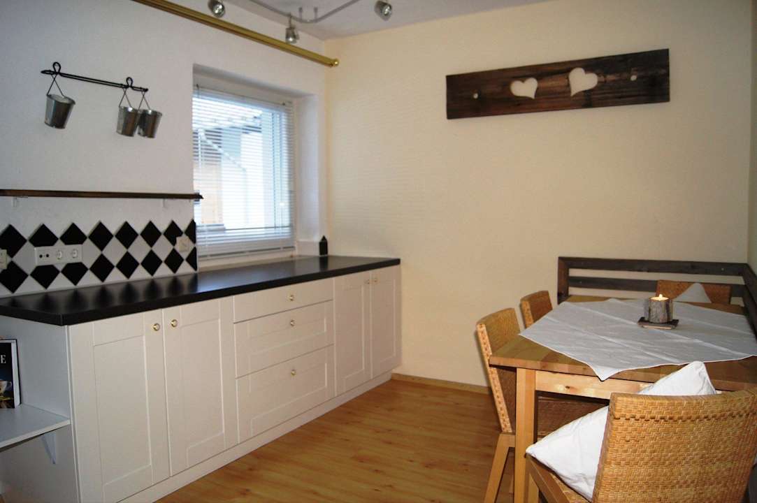 Küche App. Tajakopf Appartements Waldhof