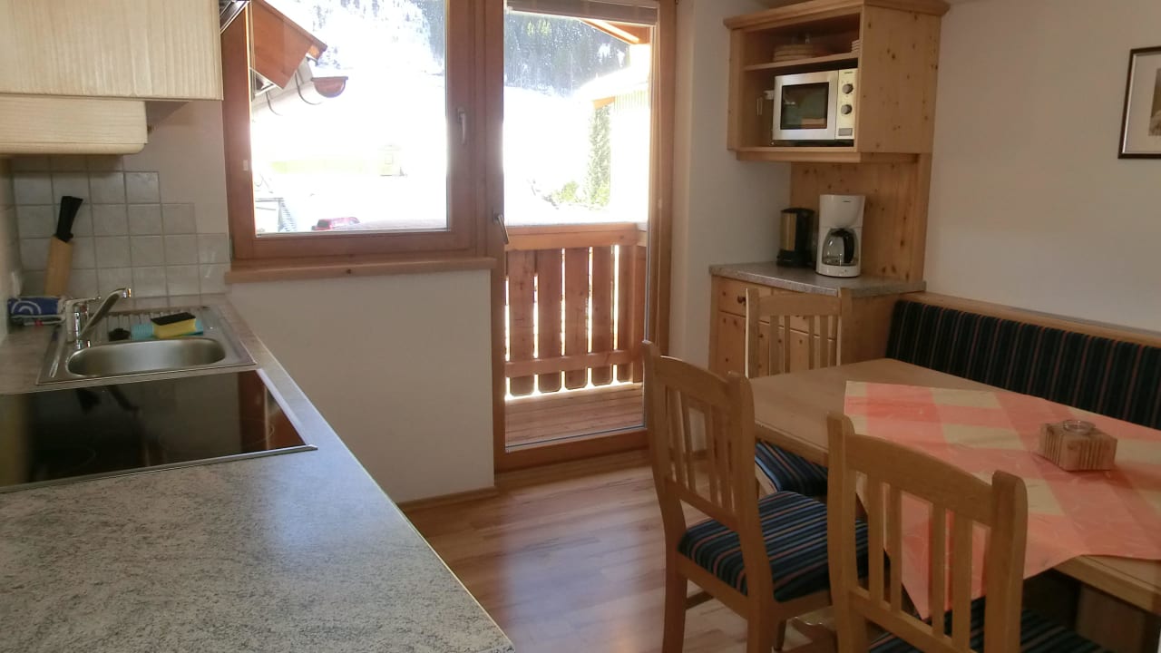 Wohnküche Ferienwohnung Tappenkar Bauernhof Paußhof