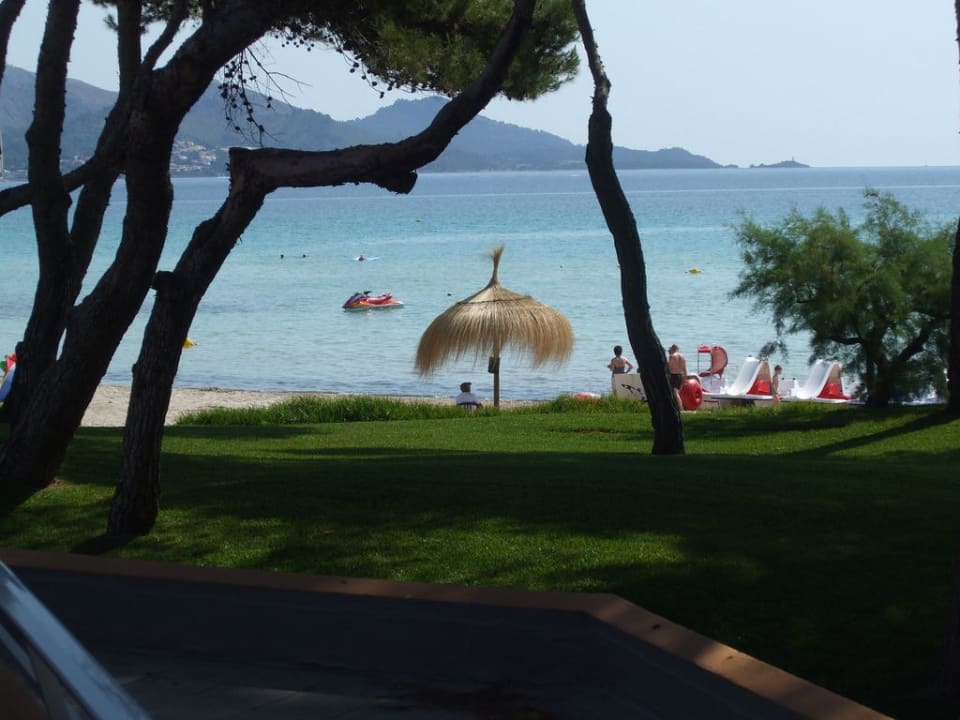 Blick vom Zimmer Iberostar Waves Playa de Muro