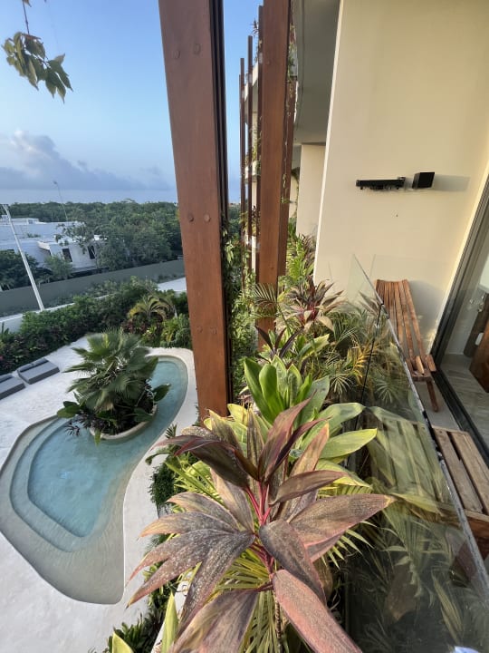 Ausblick Mistiq Tulum absolutely best in luxury and comfort