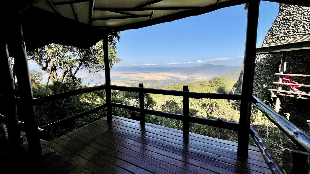 Ausblick Hotel Ngorongoro Serena Safari Lodge