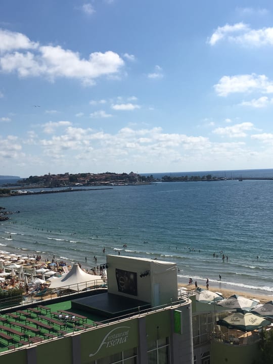 Ausblick Hotel Bilyana Beach