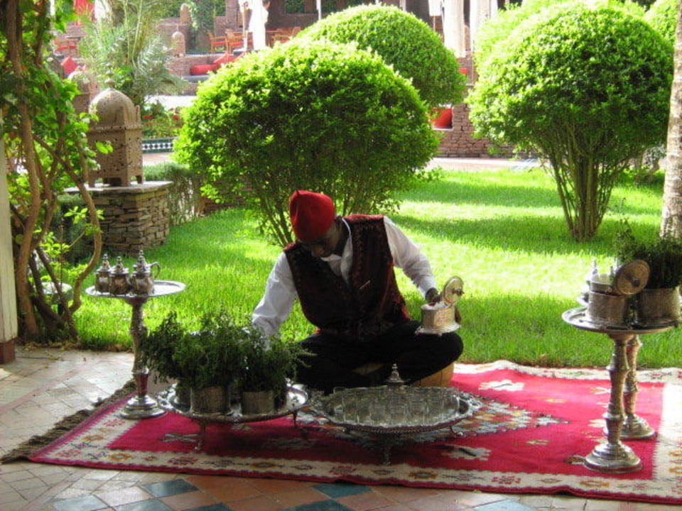 Teezeremonie Hotel Sofitel Marrakesch Lounge & Spa