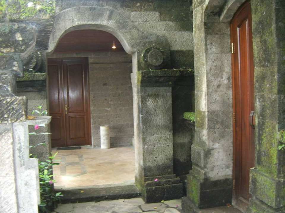 Eingangsbereich unserer Bungalowanlage The Payogan Villa Resort & Spa