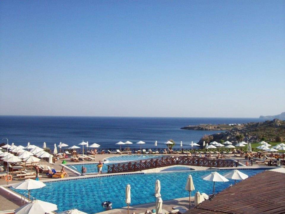 Ausblick vom Zimmer Hotel Kalithea Horizon Royal