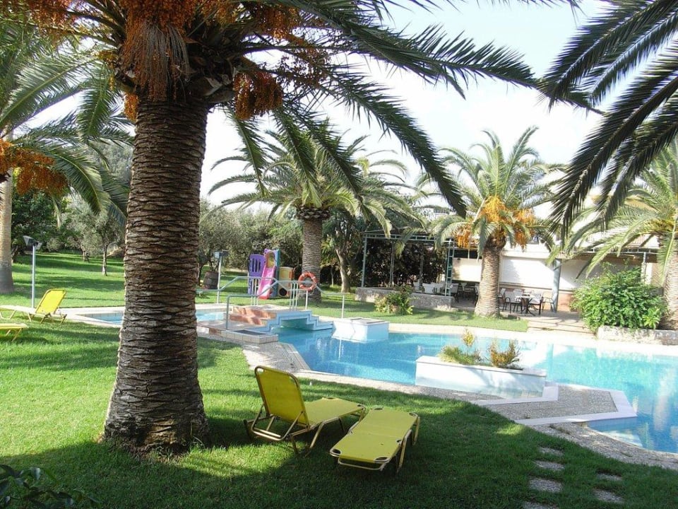 Pool unter Palmen Lycasti Aparthotel