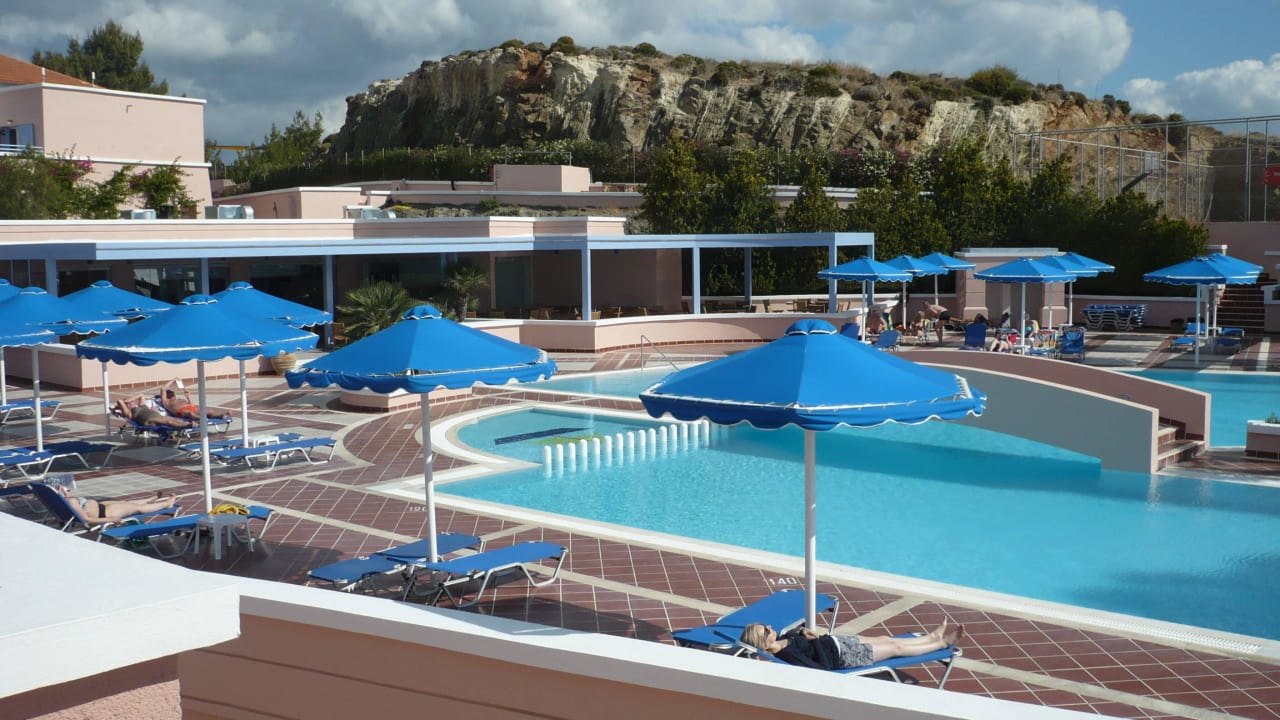 Oberer Pool Mitsis Rodos Village