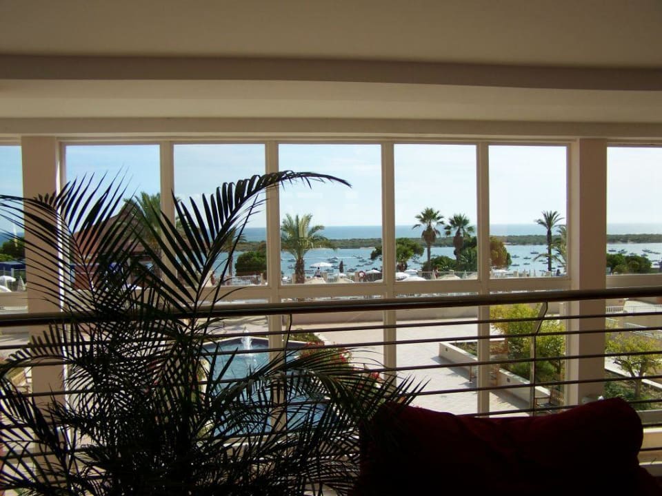 Blick von der Lobby in den Innenhof Garden Playanatural - Adults only