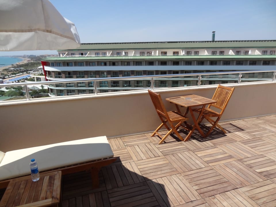 Essplatz Dachterrasse Voyage Belek Golf & Spa