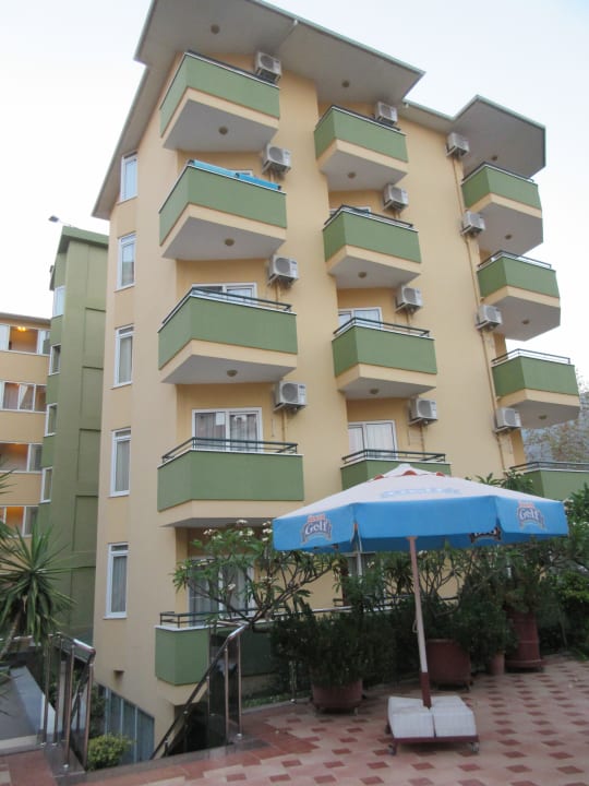 Außenansicht Hotel Kleopatra Dreams Beach