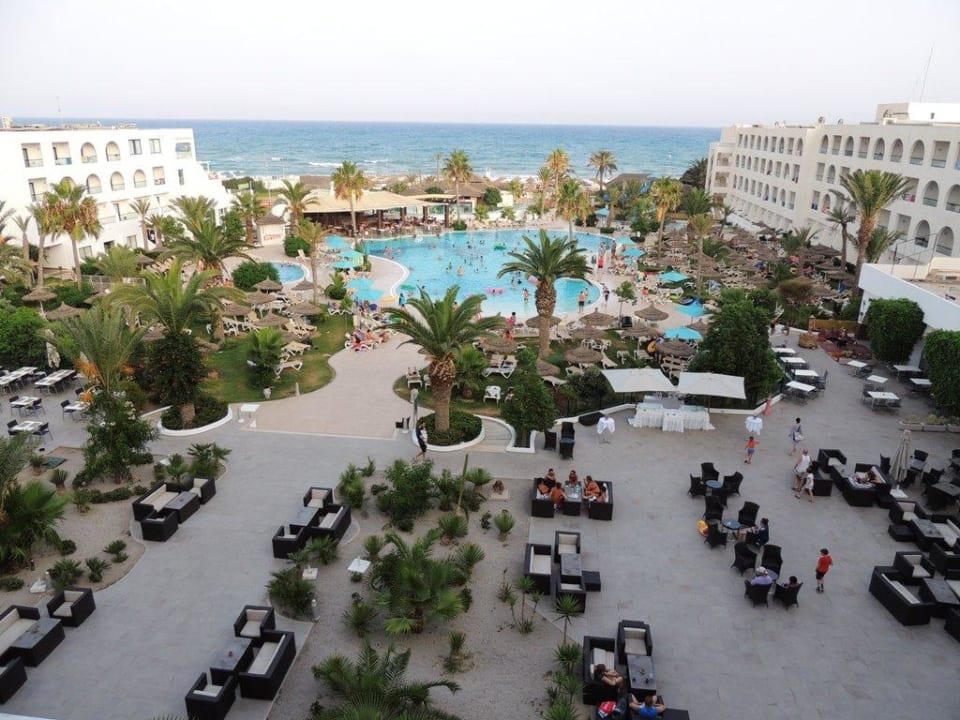 Der Blick vom Balkon Nozha Beach Resort & Spa