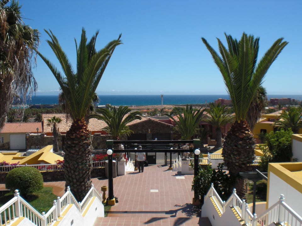 Unser Weg zur Rezeption MP Club Caleta Dorada