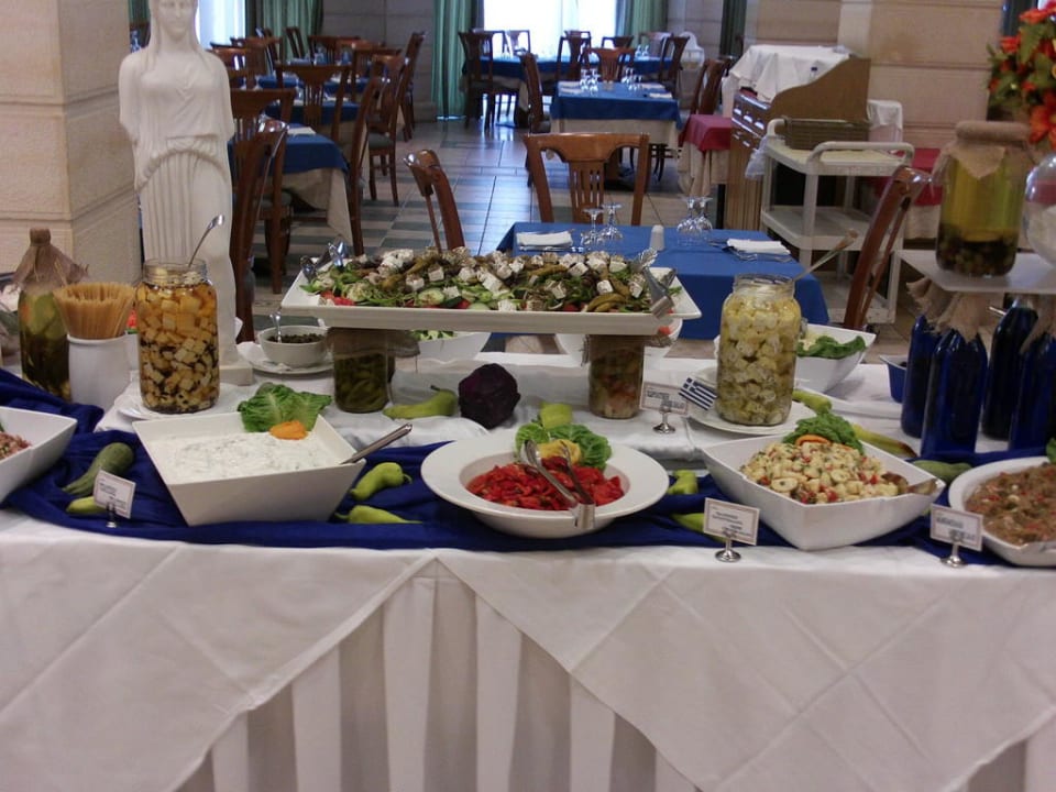Umfangreiches Büffet Lindos Princess Beach Resort & Spa
