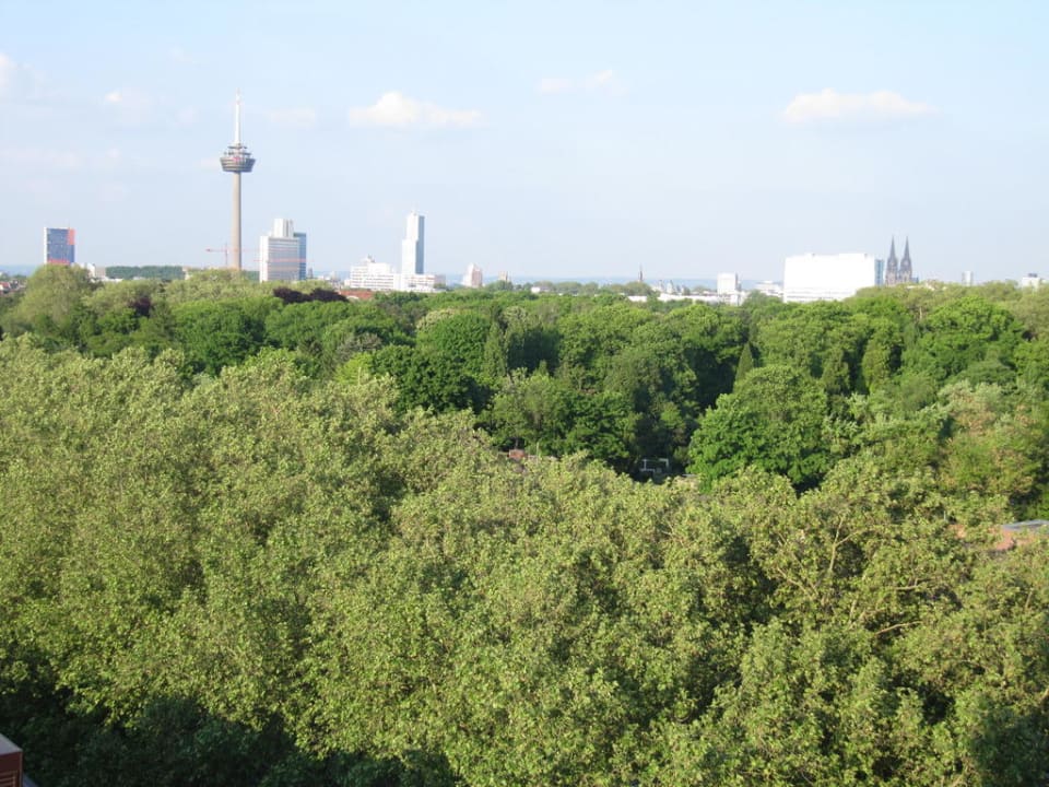 Ausblick von Zimmer 821 AMERON Köln Hotel Regent