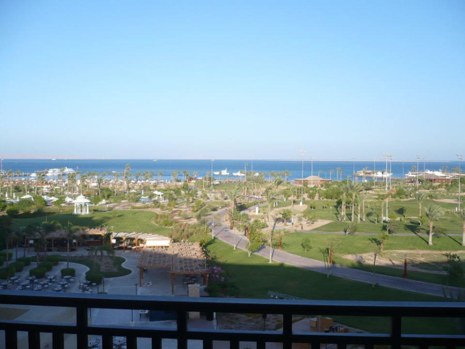 Ausblick aus dem Zimmer Steigenberger ALDAU Beach Hotel