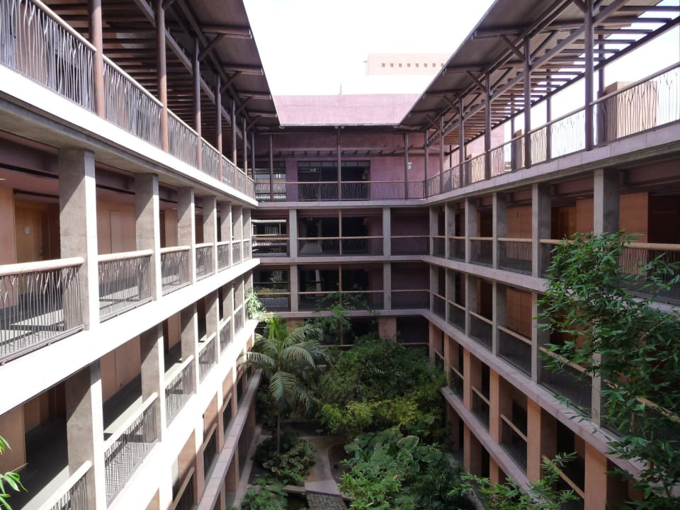 Der Zimmertrakt Lopesan Baobab Resort