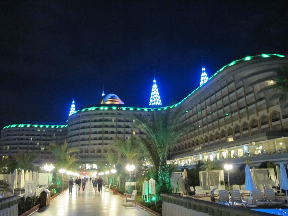 Abends Weg zum Strand Hotel Delphin Imperial
