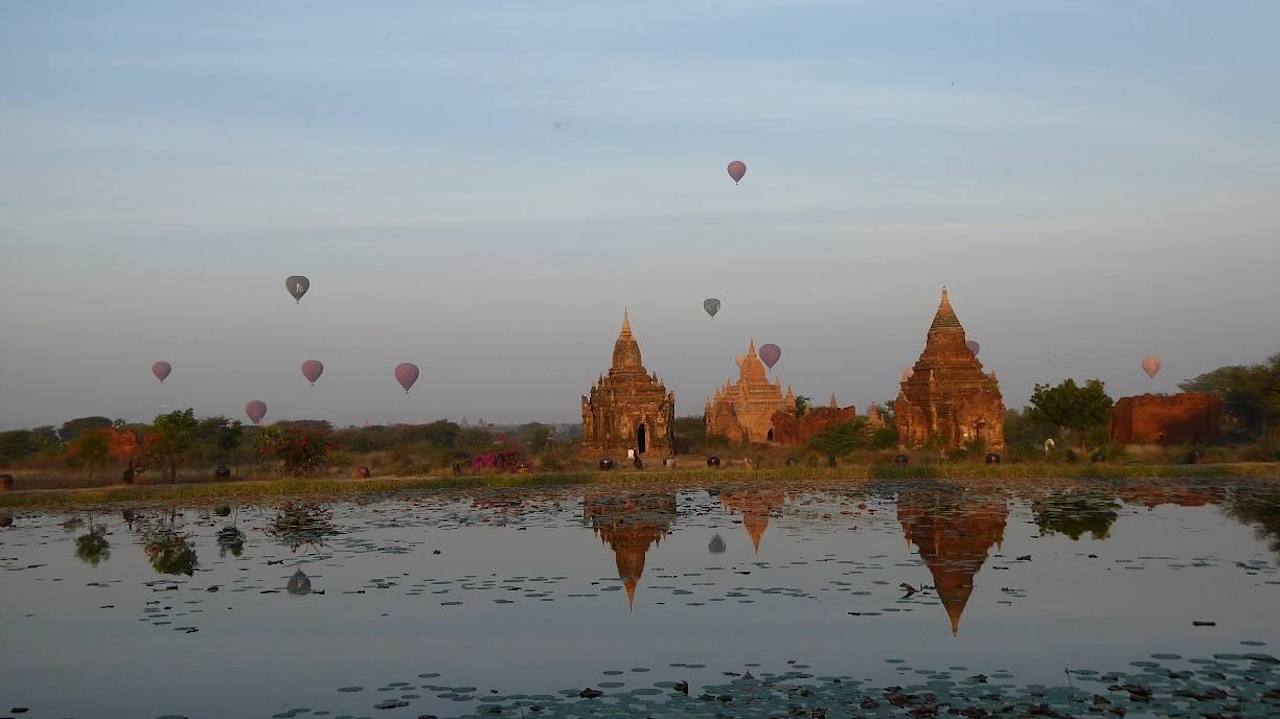 Bungalow mit Ausblick auf den See (1. Reihe) Aureum Palace Hotel & Resort Bagan