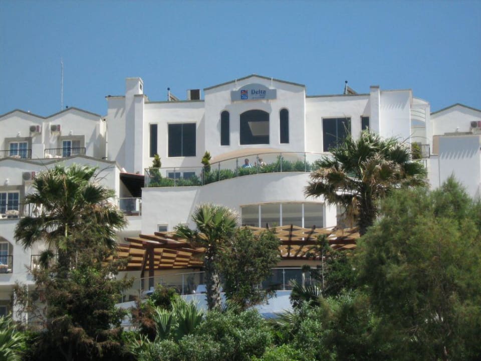 Blick vom Steg auf die Anlage Delta Hotels By Marriott Bodrum