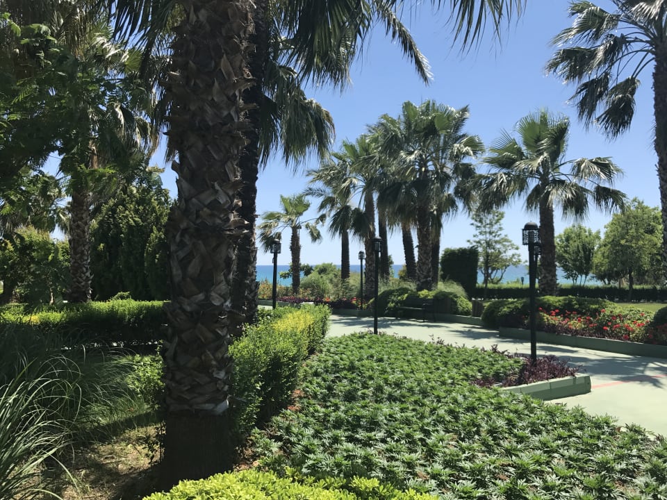 Gartenanlage Trendy Aspendos Beach Hotel