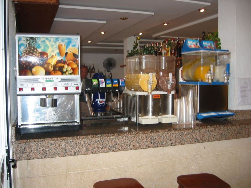 Getränkeautomaten für All Inklusive Gäste HSM Club Torre Blanca