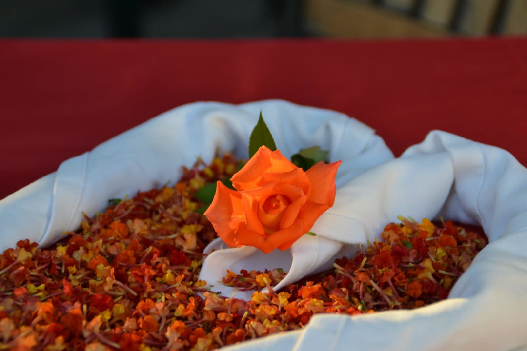 Tischdeko am Türkischen Abend Hane Family Resort