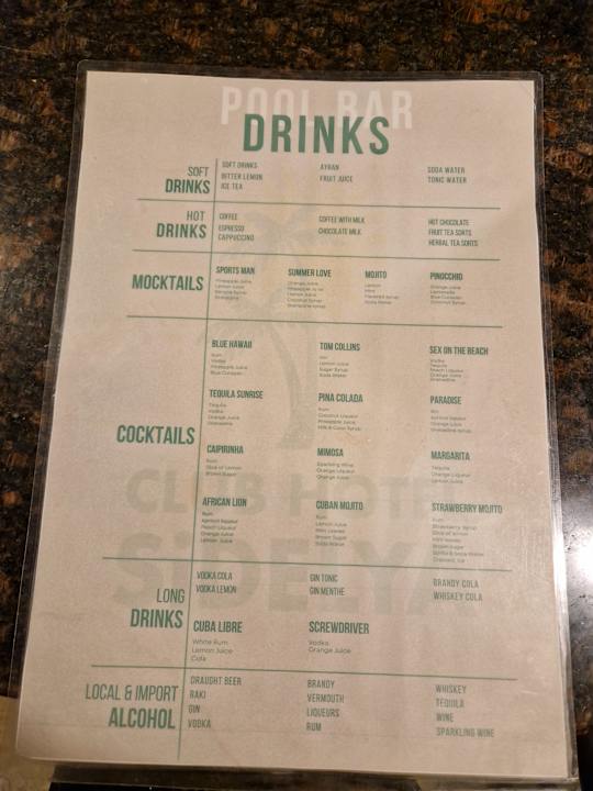 Gastro Club Sidelya Hotel