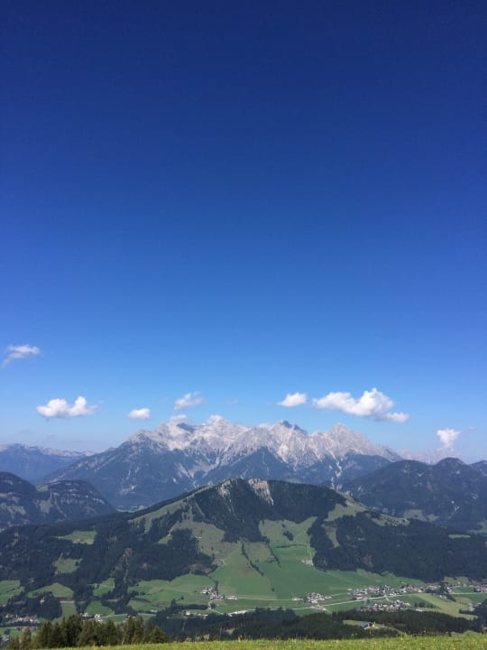 Ausblick Hotel Chalets Grosslehen