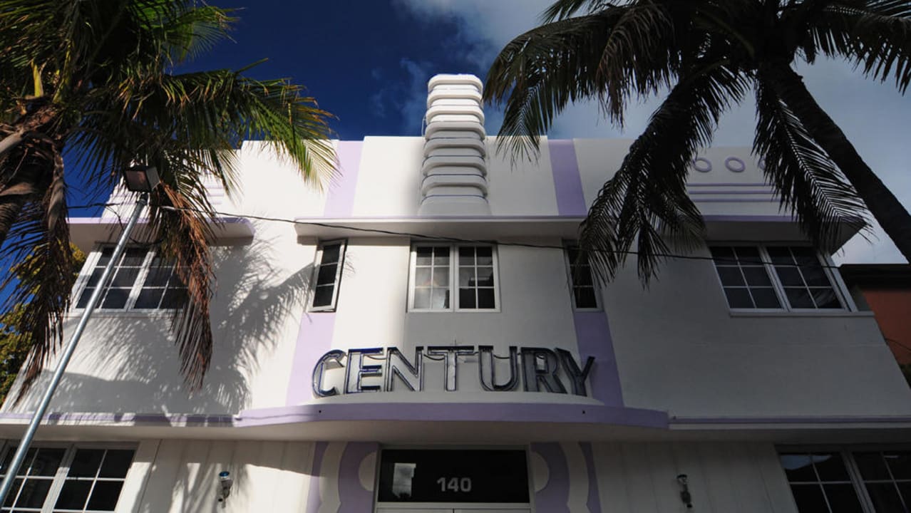 Hoteleingang Hotel Century South Beach