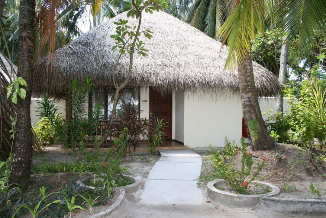 Bungi Nr.202 von außen Kuramathi Maldives