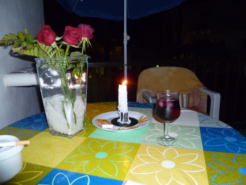 Am Abend auf dem Balkon Casas Pepe Apartments & Spa- Adults Only
