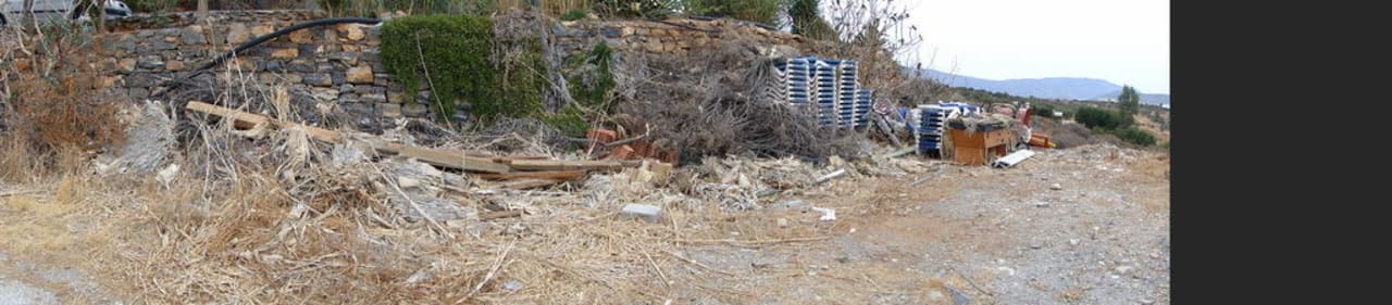 Parkplatz vorm Haus Elounda Residence Resort & Waterpark