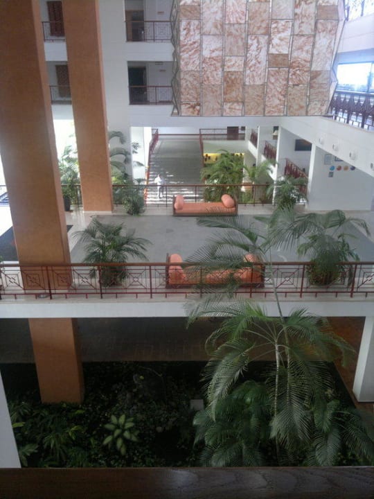 Blick auf die verschiedenen Ebenen Hotel Costa Calero