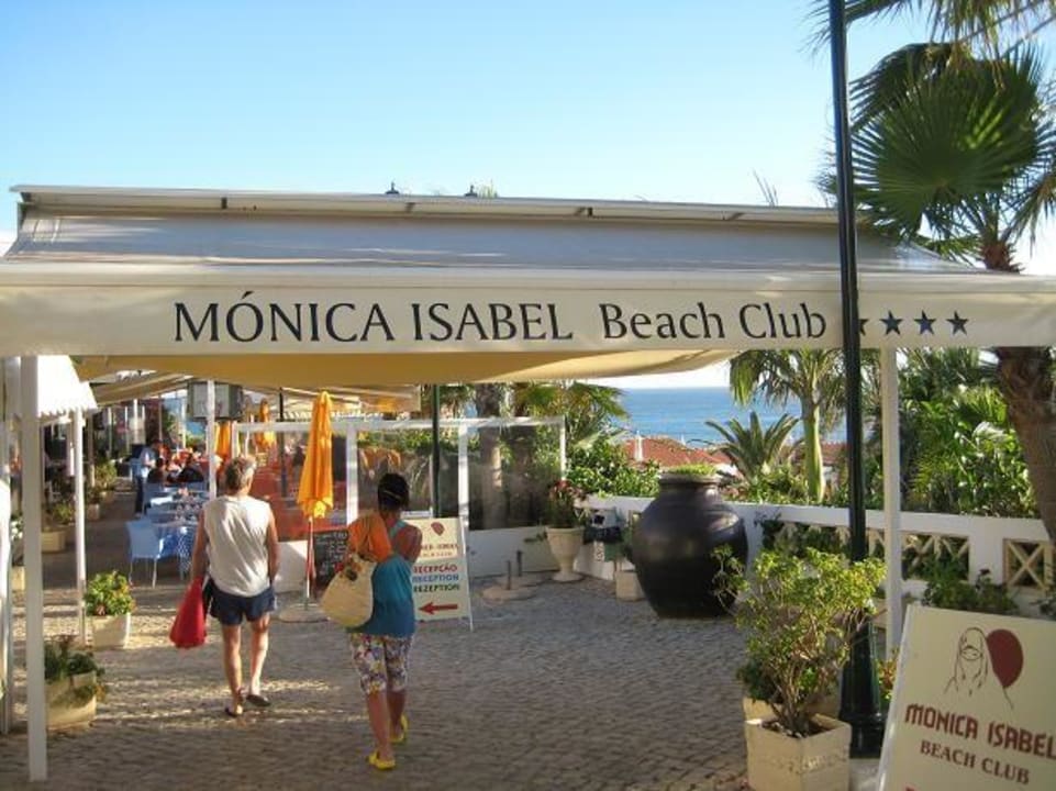 Eingangsbeirch Monica Isabel Beach Club