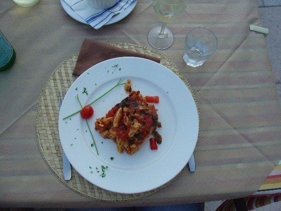 Die Speisen werden liebevoll zubereitet Hotel Mariano