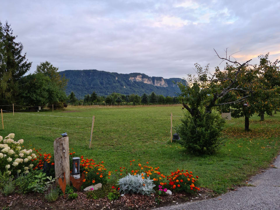 Ausblick Ferienwohnung Wolte