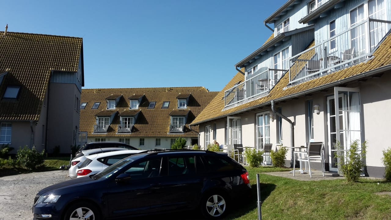 Außenansicht Hotel- & Ferienanlage Kapitäns-Häuser Breege