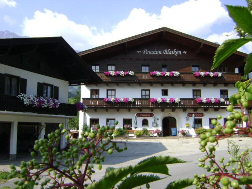 Aussenansicht Frühstückspension Blaiken