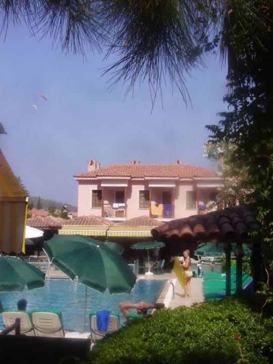 Poolbereich Perdikia Beach Hotel