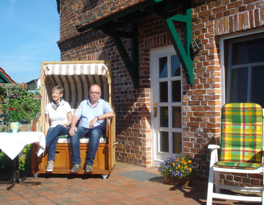 Appartement mit Terrasse Pension Bradhering