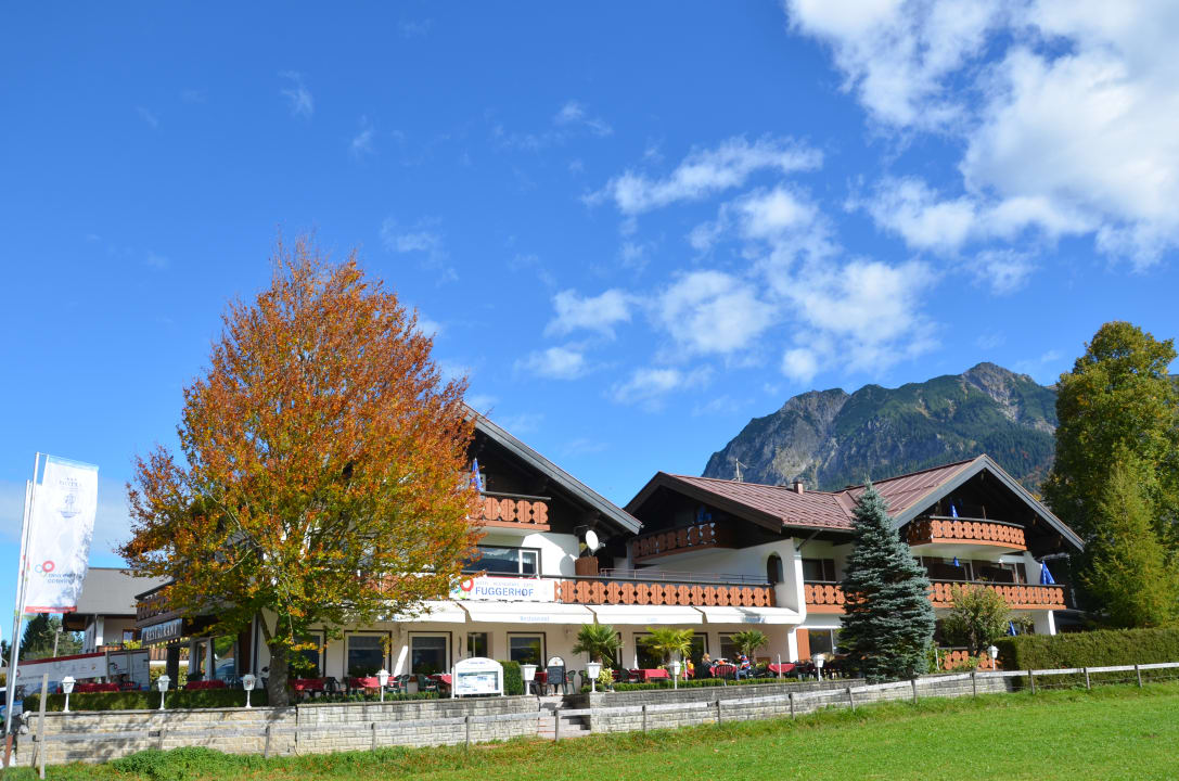 Außenansicht Hotel Café Fuggerhof