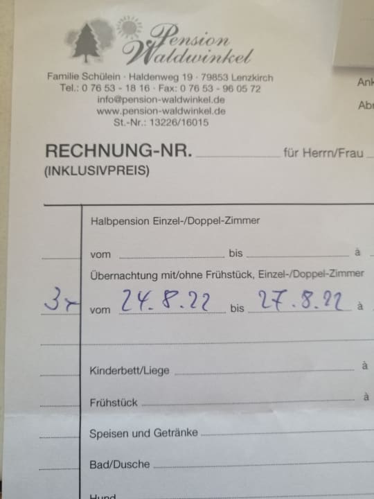 Sonstiges Pension Waldwinkel