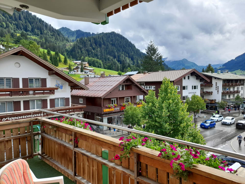 Ausblick Haller's Posthotel