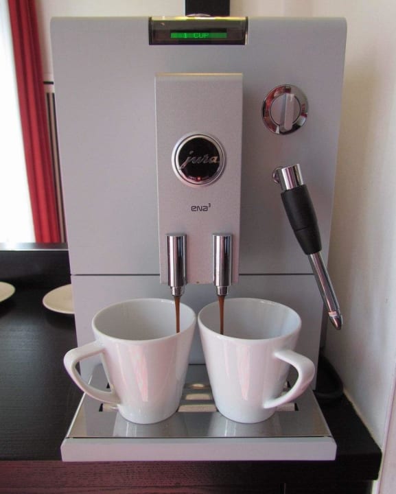 Jura coffee machine in Presidential suite #104 Hotel Scandic Palace Copenhagen
