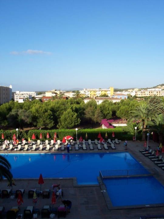 Poolansicht vom Zimmer aus Millor Sol