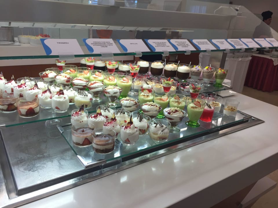 Nachtischbüffet lecker CM Playa del Moro