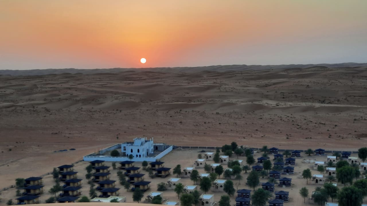 Ausblick Tented Camp Arabian Oryx Camp