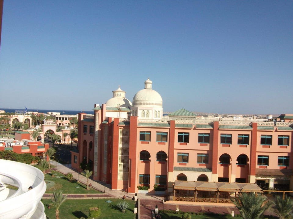 Ausblick von den Rutschen Pickalbatros Aqua Park Resort - Hurghada